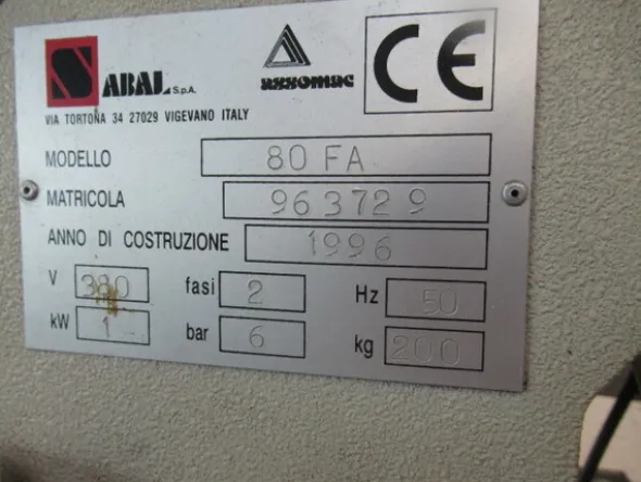 1#5971 Compendio beni mobili per produzione di calzature