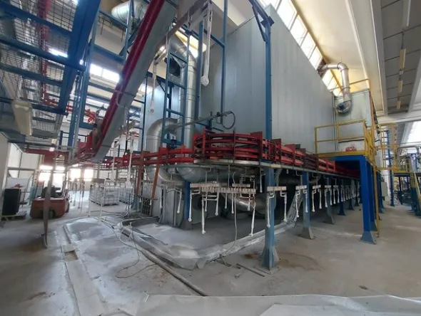 1#8496 Compendio mobiliare per produzione elementi radianti