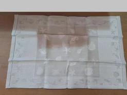 2#8661 Complementi da tavola artigianali in ceramica e stoffa