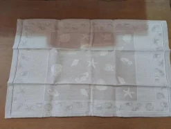2#8661 Complementi da tavola artigianali in ceramica e stoffa
