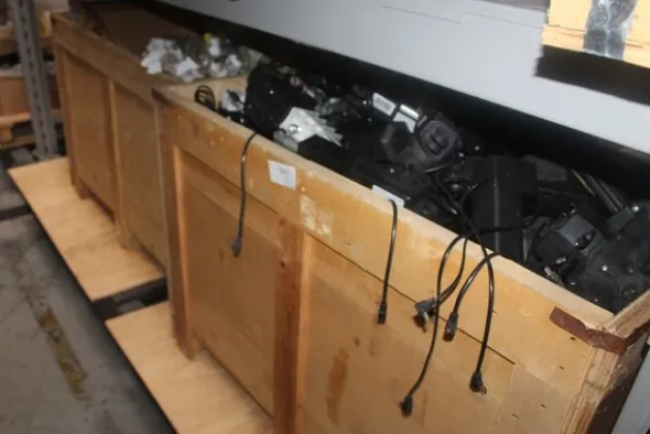5#6512 Componenti tappezzeria e meccanismi elettrici