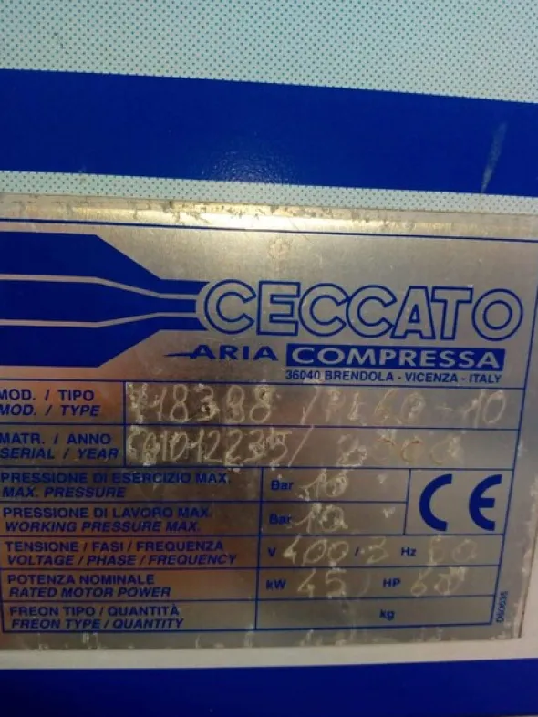 1#8372 Compressore elettrico 7000 Lt