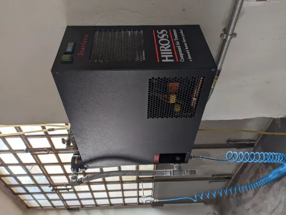 Compressore Shamal Silent con essiccatore e serbatoio
