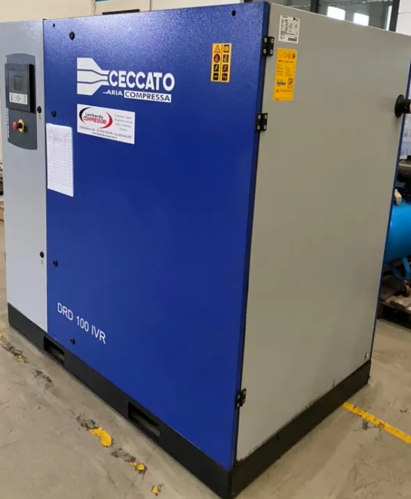 COMPRESSORE USATO CECCATO DRD 100 HP INVERTER
