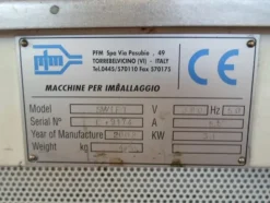 2#69013 Confezionatrice Flow Pack PFM