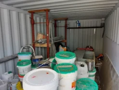 30#5641 Container ed attrezzatura edile