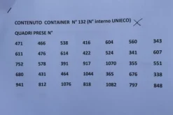 20132#4390 Container e quadri elettrici