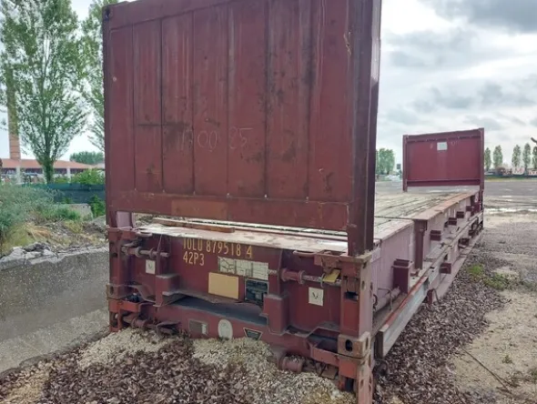 76#7778 Container Hight rack Collapsible