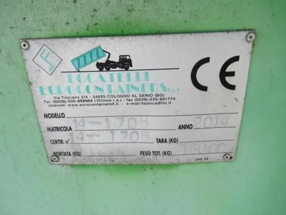 2132#3561 Container Locatelli Eurocontainers