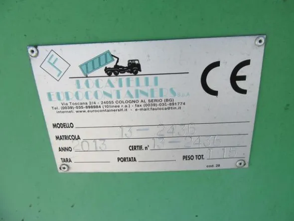 2224#3561 Container Locatelli Eurocontainers