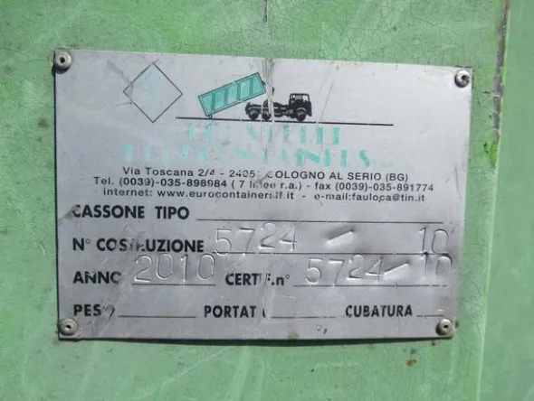 2207#3561 Container Locatelli Eurocontainers