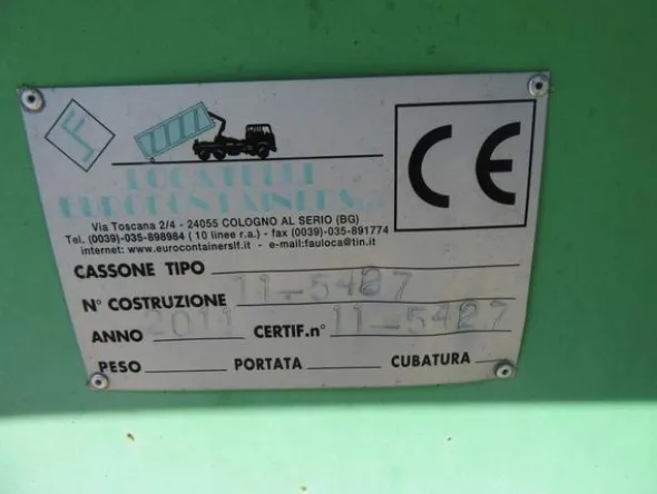 2215#3561 Container Locatelli Eurocontainers