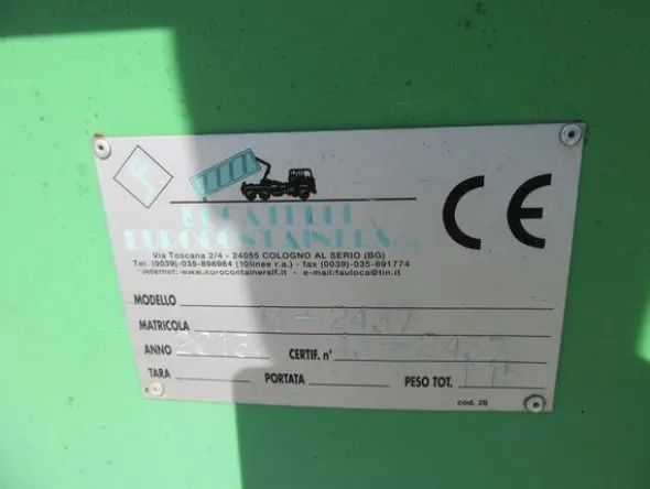 2225#3561 Container Locatelli Eurocontainers
