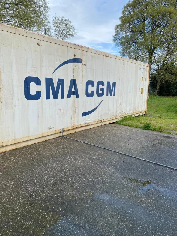 Container 12 metri, 40 piedi, 30 mq EX cella frigo