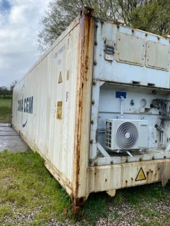 Container 12 metri, 40 piedi, 30 mq EX cella frigo