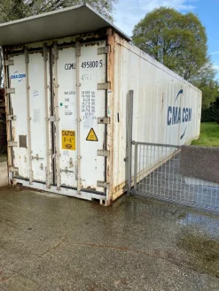 Container 12 metri, 40 piedi, 30 mq EX cella frigo