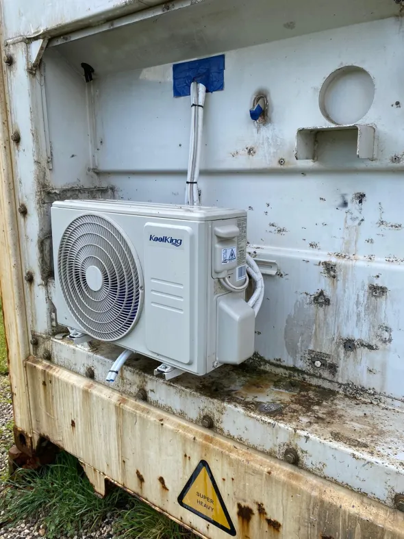Container 12 metri, 40 piedi, 30 mq EX cella frigo
