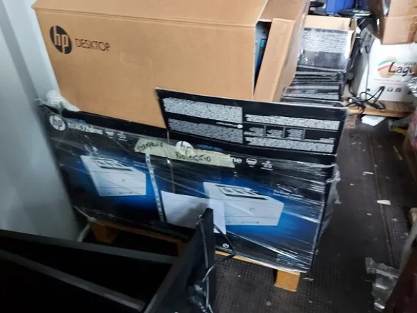 25#5641 Container navale ed attrezzatura elettronica