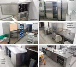 CUCINA INDUSTRIALE COMPLETA