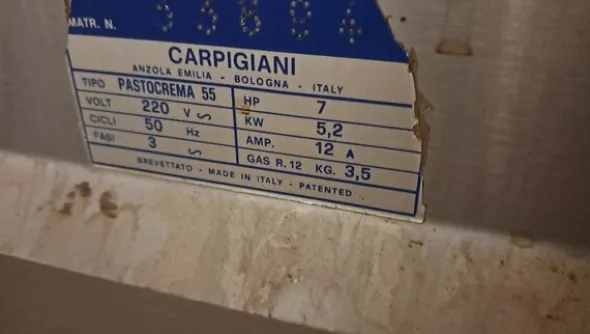 23#8391 Cuocicrema Carpigiani
