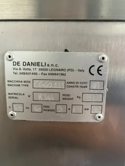 3#7248 Cuocicrema De Danieli CG601ET