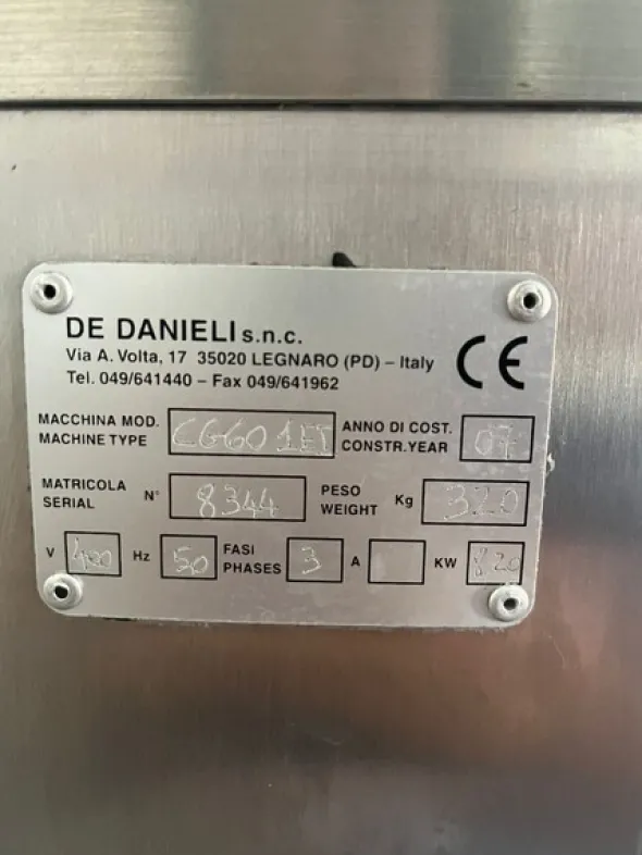 3#7248 Cuocicrema De Danieli CG601ET