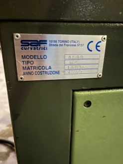 Curvaprofili SAF AS80 usata