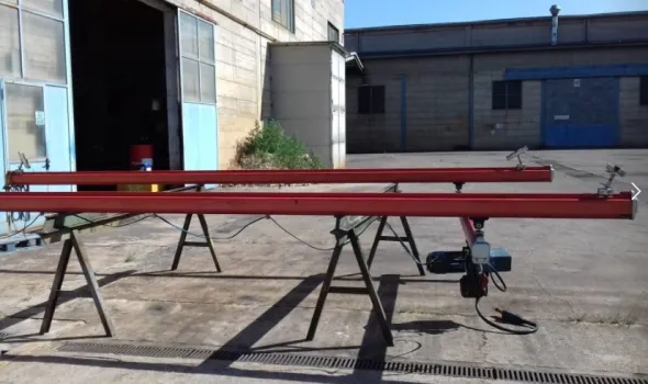 Demag KBK con paranco da 200 kg, travature 6000x3000
