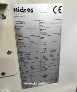 DEUMIDIFICATORE INDUSTRIALE HIDROS HHA 50