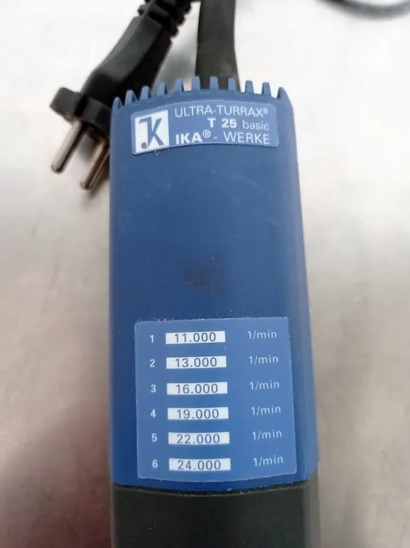 DISPERSORE IKA – MOD. T 25 B (COD. LAB-DIS-3)