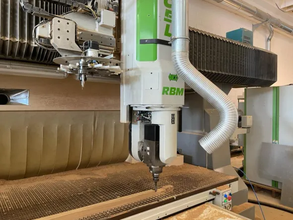 E1-01-Centro di lavoro Biesse Excel RBM
