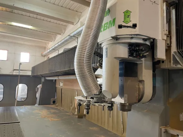 E1-01-Centro di lavoro Biesse Excel RBM
