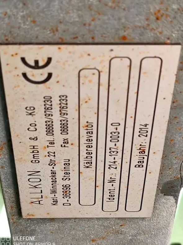 Elevatore per bovini