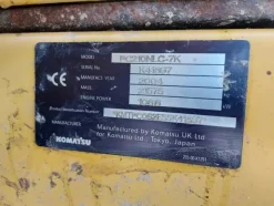 20#6932 Escavatore cingolato Komatsu