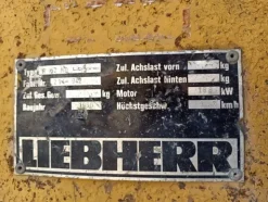 2#7693 Escavatore cingolato Liebherr