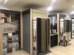 espositore scorrevole per ceramica , parquet