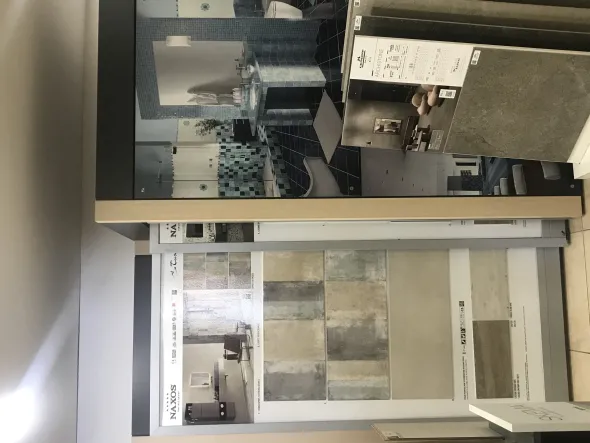 espositore scorrevole per ceramica , parquet