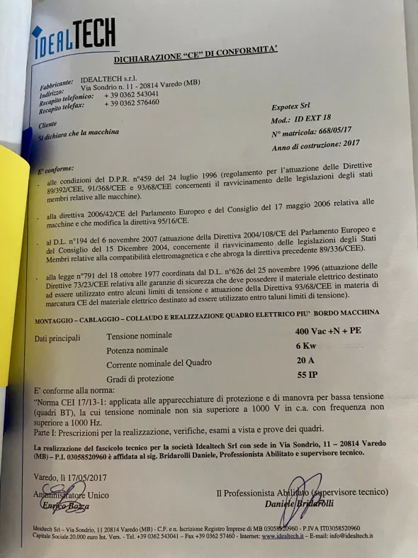 Estrusore da laboratorio