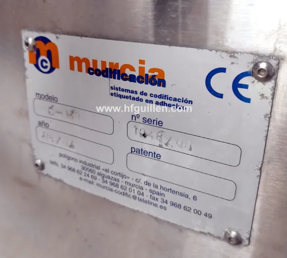 ETICHETTATRICE AUTOADESIVA A 1 TESTA MARCATORE TERMICO