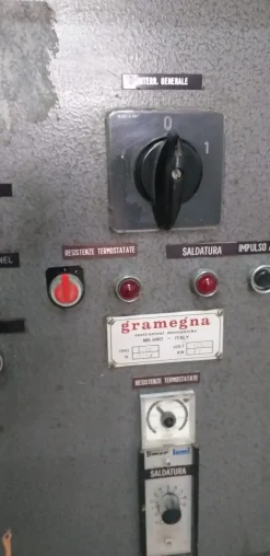 FARDELLATRICE GRAMEGNA CON TUNNEL DI RETRAZIONE