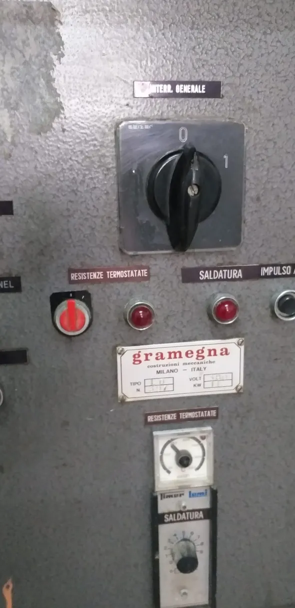 FARDELLATRICE GRAMEGNA CON TUNNEL DI RETRAZIONE