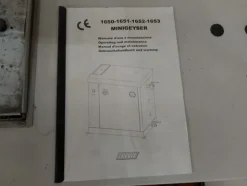 6#7447 Ferri da stiro professionali con caldaia