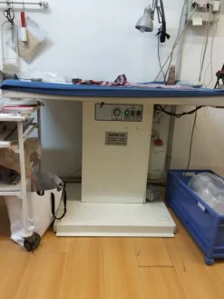 Ferro caldaia con piatto aspirante