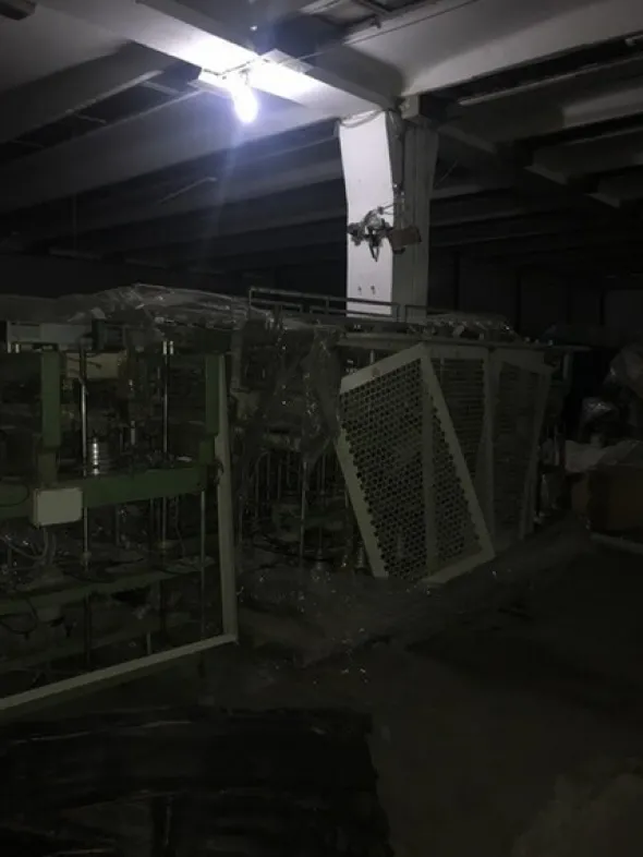1#5436 Filatoio per produzione ciniglia Giesse e orditoio Mazzoni