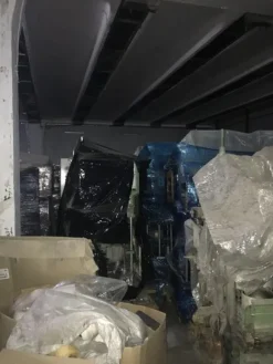 1#5436 Filatoio per produzione ciniglia Giesse e orditoio Mazzoni
