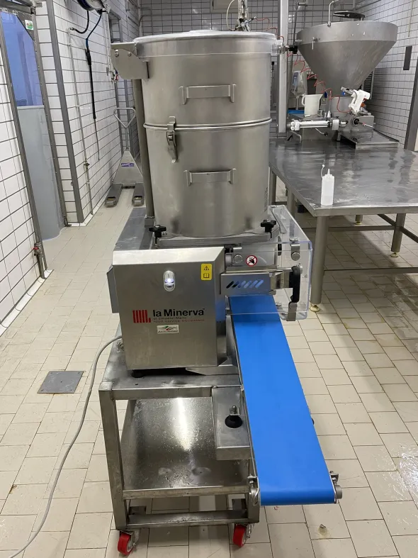 FORMATRICE AUTOMATICA PER HAMBURGER LA MINERVA
