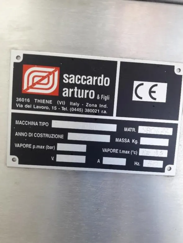 1#4129 Forno ad acqua Saccardo