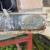 1#9459 Forno a gas e frigo colonna