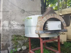 1#9459 Forno a gas e frigo colonna