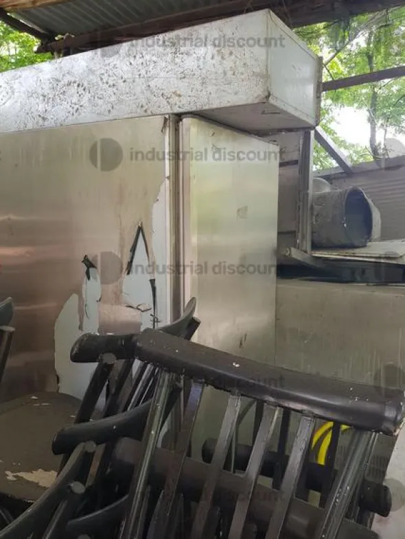 1#9459 Forno a gas e frigo colonna